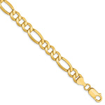 Load image into Gallery viewer, Leslie's 10K 7.3mm Semi-Solid Figaro Chain8236-8