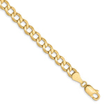 Load image into Gallery viewer, Leslie's 10K 5.25mm Semi-Solid Curb Link Chain8241-7