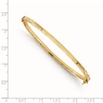 Load image into Gallery viewer, Leslie's 14K Polished Hinged BangleBA04