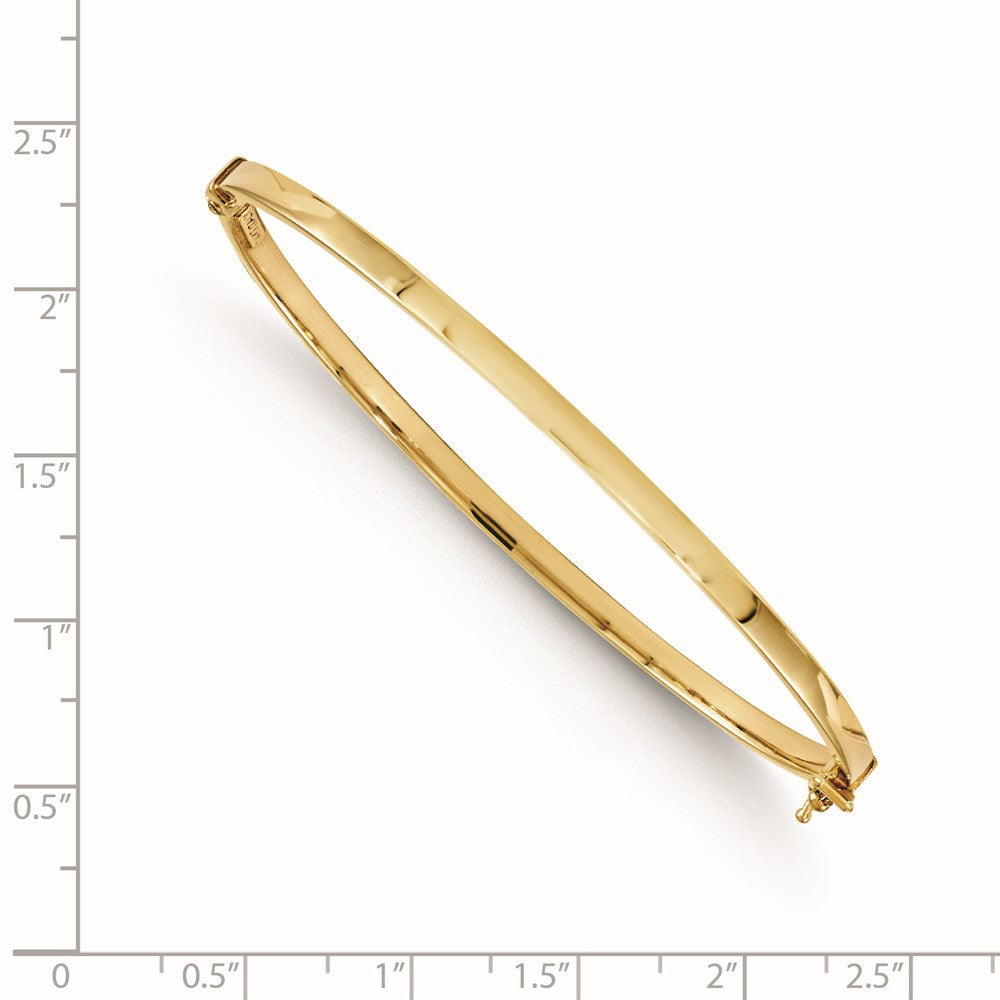Leslie's 14K Polished Hinged BangleBA04