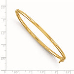 Load image into Gallery viewer, Leslie's 14K Polished Hinged BangleBQ5