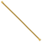 Load image into Gallery viewer, Leslie's Sterling Silver Gold-tone 18K Flash-plated Magnetic BraceletFB54