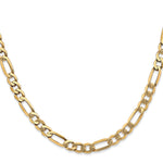 Load image into Gallery viewer, Leslie's 14K 5.25mm Flat Figaro Chain1235-8