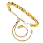 Load image into Gallery viewer, Leslie's 14K Polished Fancy Link Adjustable BraceletLF1006