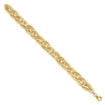 Load image into Gallery viewer, Leslie's 14K Fancy Link BraceletLF102-7.5