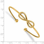 Load image into Gallery viewer, Leslie's 14K Polished Infinity Flexible Cuff BangleLF1048