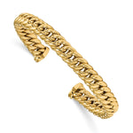 Load image into Gallery viewer, Leslie's 14K Polished Fancy Link Cuff BangleLF1120