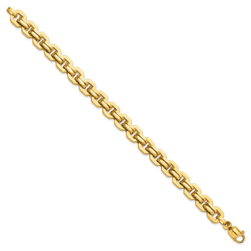 Leslie's 14K Men's Polished Fancy Link BraceletLF1170-8.5