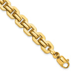 Load image into Gallery viewer, Leslie's 14K Men's Polished Fancy Link BraceletLF1170-8.5