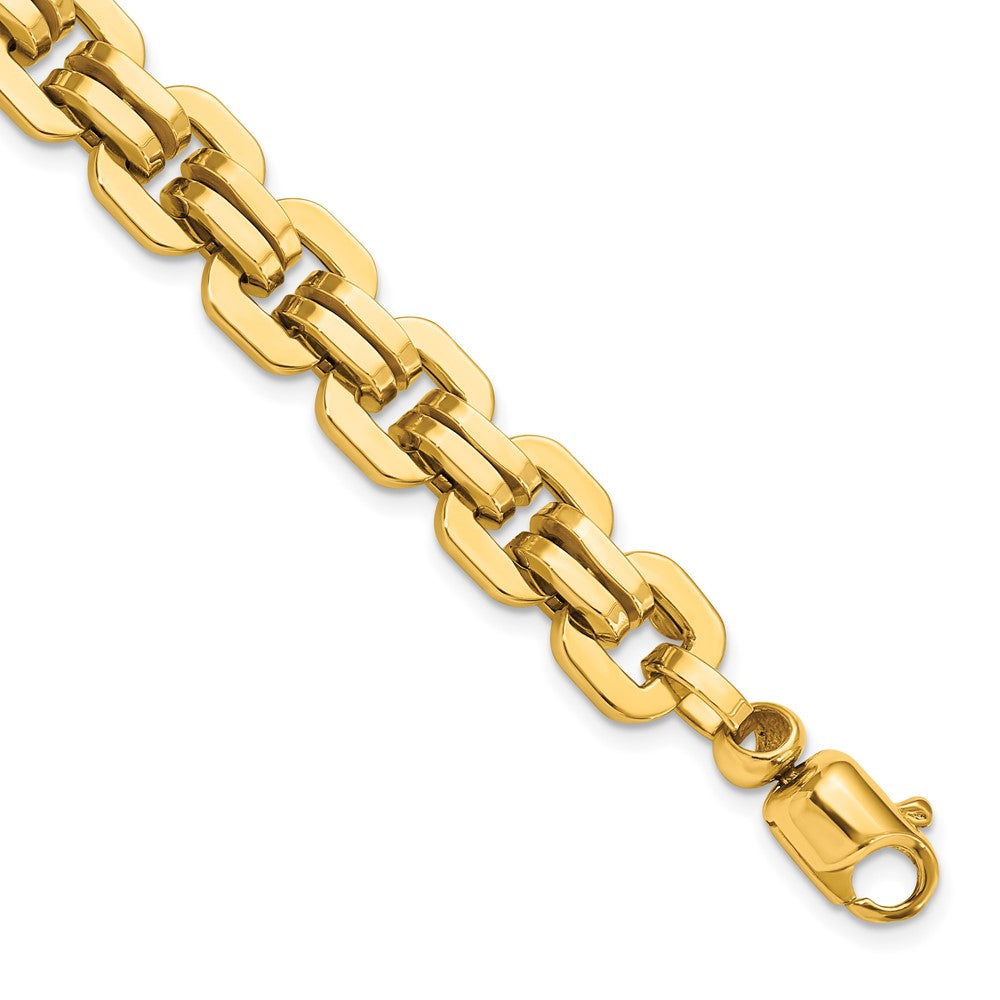 Leslie's 14K Men's Polished Fancy Link BraceletLF1170-8.5