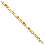 Load image into Gallery viewer, Leslie's 14K Men's Polished Link BraceletLF1179-8.25