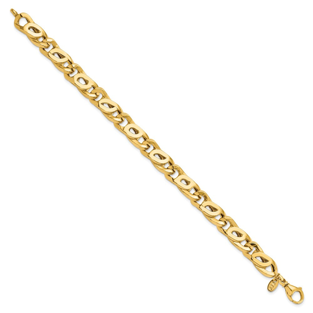 Leslie's 14K Men's Polished Link BraceletLF1179-8.25