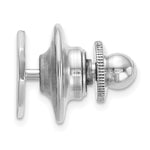 Load image into Gallery viewer, Sterling Silver Rhodium-plated Tie tacQQ149