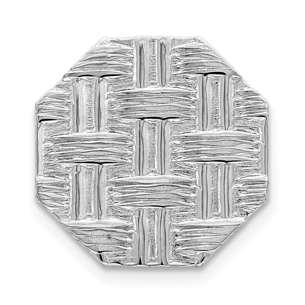 Sterling Silver Rhodium-plated Tie TacQQ194