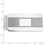 Load image into Gallery viewer, Sterling Silver Rhodium-plated Money ClipQQ32