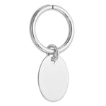 Load image into Gallery viewer, Sterling Silver Rhodium Plated Key ChainQQ532