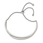 Load image into Gallery viewer, Stainless Steel Polished with Crystals from Swarovski Adjustable BangleSRB2567