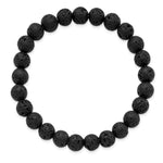 Load image into Gallery viewer, Volcanic Rock Agate Beaded Stretch BraceletSRB2846