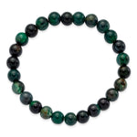 Load image into Gallery viewer, Aquatic Agate Beaded Stretch BraceletSRB2855