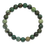 Load image into Gallery viewer, African Pine Agate Beaded Stretch BraceletSRB2865