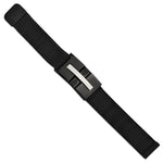 Load image into Gallery viewer, Stainless Steel Polished Black IP-plated Mesh Adjustable Magnetic BraceletSRB2938