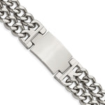 Load image into Gallery viewer, Stainless Steel Polished 8in ID BraceletSRB295-8