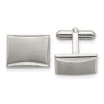 Load image into Gallery viewer, Stainless Steel Polished and Brushed CufflinksSRC308
