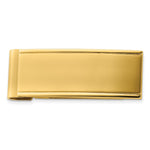 Load image into Gallery viewer, Stainless Steel Brushed and Polished Yellow IP-plated Money ClipSRM120