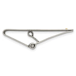 Load image into Gallery viewer, Stainless Steel Brushed Yellow IP-plated Screw Accent Money ClipSRM123