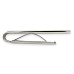 Load image into Gallery viewer, Stainless Steel Brushed and Polished Yellow IP-plated Money ClipSRM124