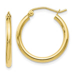 Load image into Gallery viewer, Leslie's 10K Polished Hinged Hoop EarringsTA02