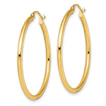 Load image into Gallery viewer, Leslie's 10K Polished Hinged Hoop EarringsTA05