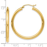 Load image into Gallery viewer, Leslie's 10K Polished Hinged Hoop EarringsTA14
