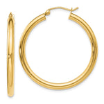 Load image into Gallery viewer, Leslie's 10K Polished Hinged Hoop EarringsTA14