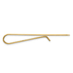 Load image into Gallery viewer, Gold Plated/SS Recessed Letters Polished Monogram Money ClipXNA606GP