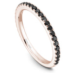 Load image into Gallery viewer, 14K Noam Carver Stackable in Rose Gold with  29 Round Diamonds