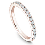 Load image into Gallery viewer, 14K Noam Carver Stackable in Rose Gold with  24 Round Diamonds