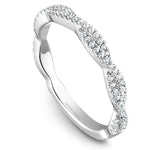 Load image into Gallery viewer, 14K Noam Carver Stackable in White Gold with 68 Round Diamonds