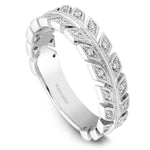 Load image into Gallery viewer, 14K Noam Carver Stackable in White Gold with  28 Round Diamonds