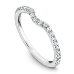 Load image into Gallery viewer, 14K Noam Carver Stackable in White Gold with 23 Round Diamonds