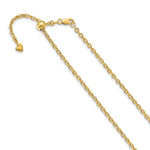 Load image into Gallery viewer, Leslie&#39;s 14K Adjustable Semi Solid Chain1207-22
