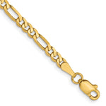 Load image into Gallery viewer, Leslie&#39;s 14K 3.25mm Flat Figaro Bracelet1234-8
