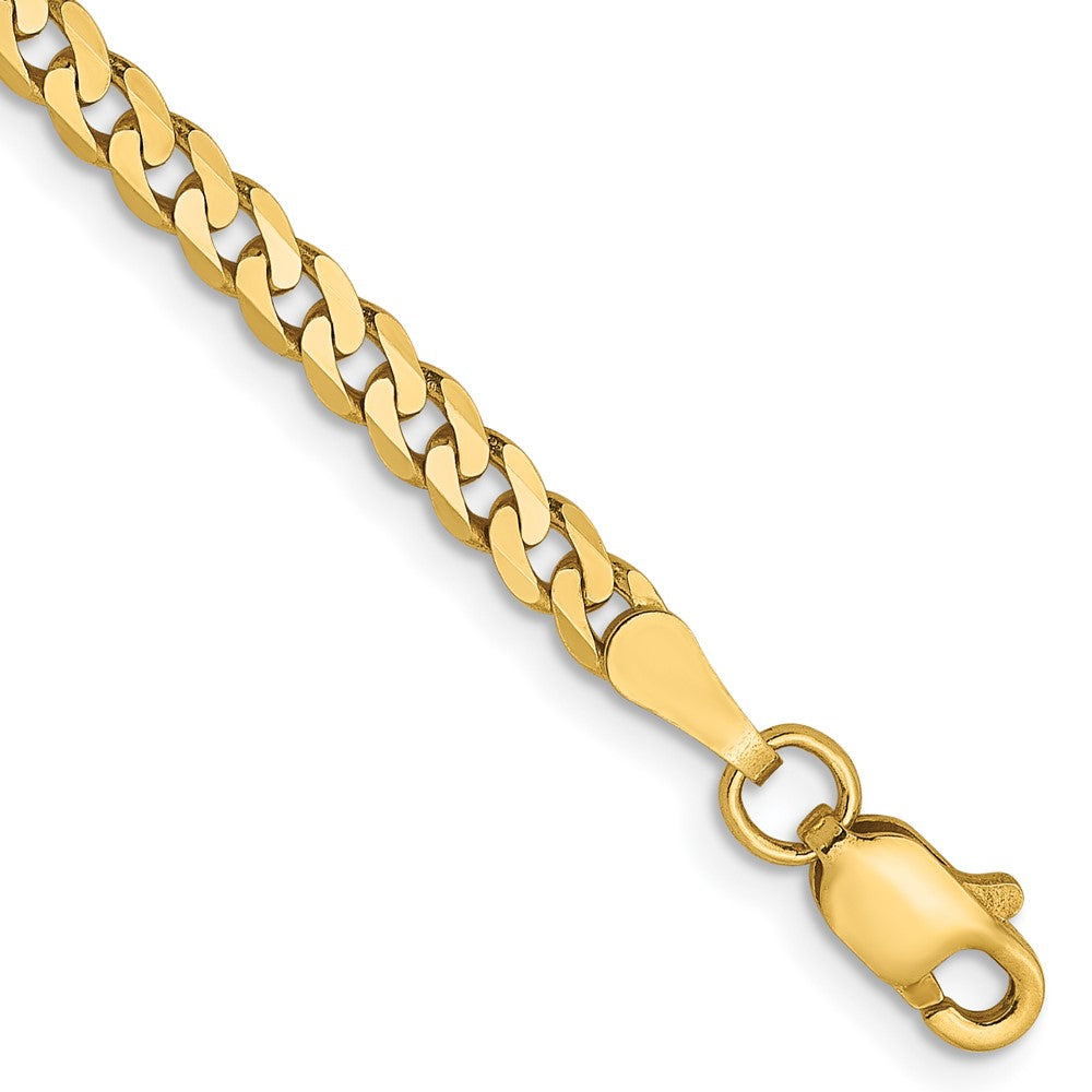 Leslie's 14K 2.9mm Beveled Curb Chain1237-8