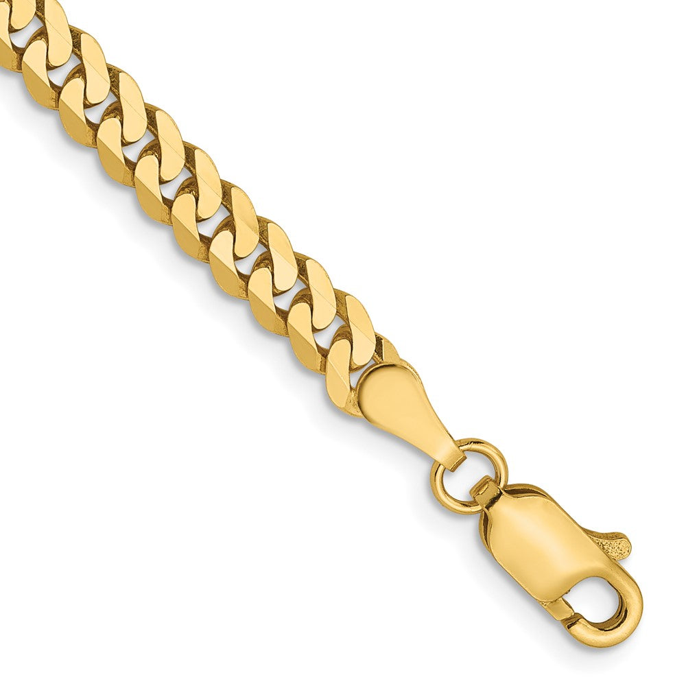 Leslie's 14K 3.9mm Beveled Curb Chain1238-7