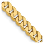 Load image into Gallery viewer, Leslie&#39;s 14K 3.9mm Flat Beveled Curb Chain1238-18
