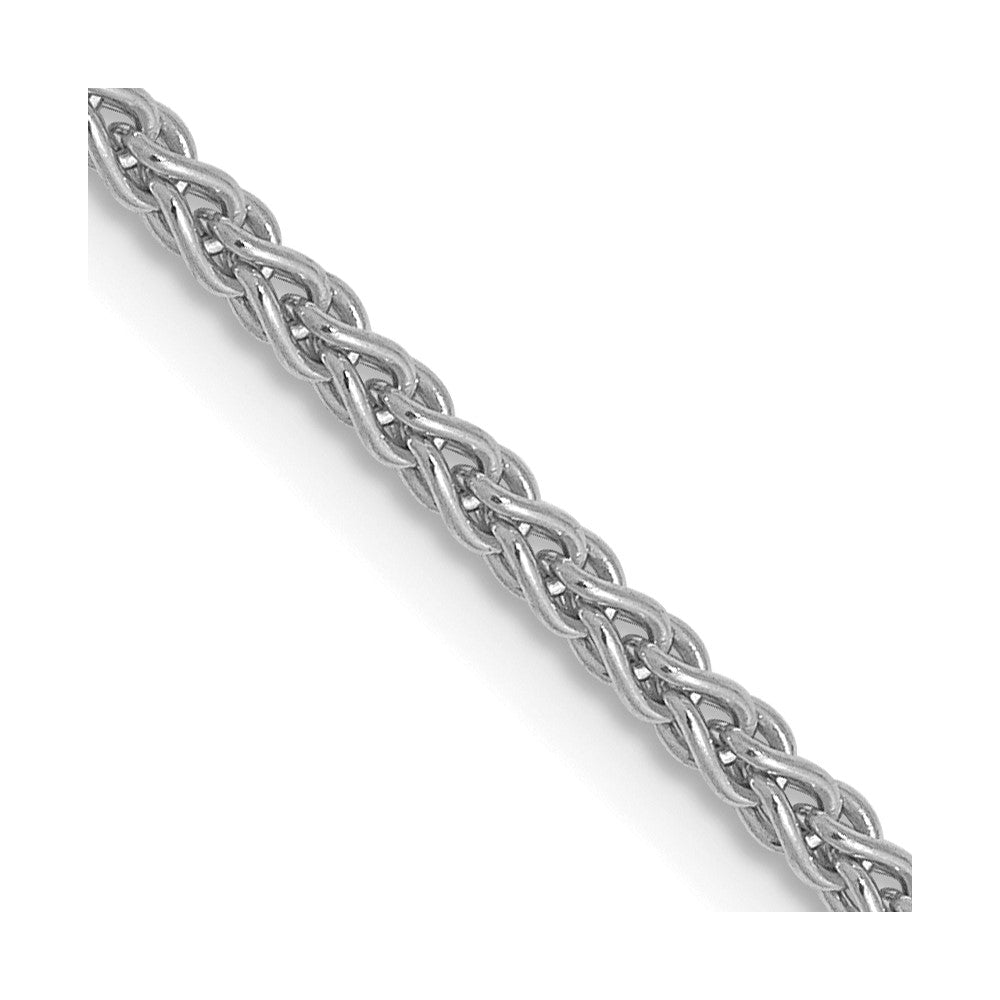 Leslie's 14K White Gold 1.65mm Spiga (Wheat) Chain1240-16