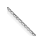 Load image into Gallery viewer, Leslie&#39;s 14K White Gold .90 mm D/C Cable Chain1254-16
