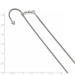 Load image into Gallery viewer, Leslie&#39;s 14K White Gold 1.5 mm Adjustable Wheat Chain1269-22
