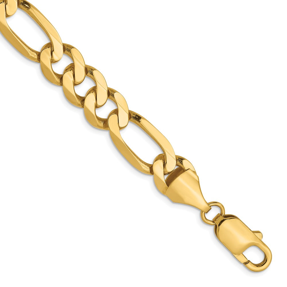 Leslie's 14K 8.75mm Flat Figaro Chain1298-8