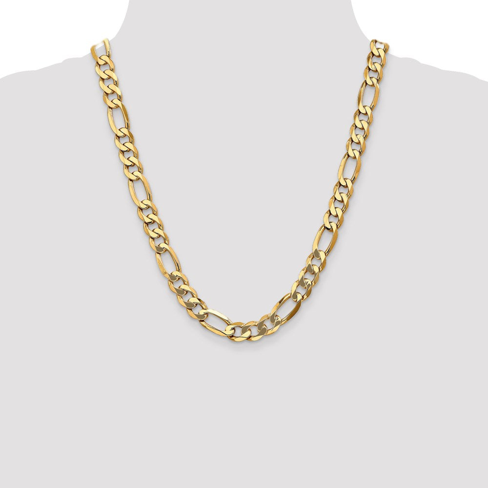 Leslie's 14K 10mm Flat Figaro Chain1299-22